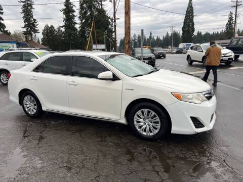 2013 Toyota Camry Hybrid for sale at Lino's Autos Inc in Vancouver WA