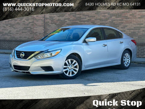 2017 Nissan Altima for sale at Quick Stop Motors in Kansas City MO