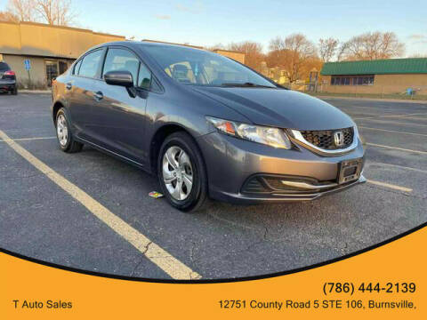 2015 Honda Civic for sale at T AUTO SALES LLC in Burnsville MN