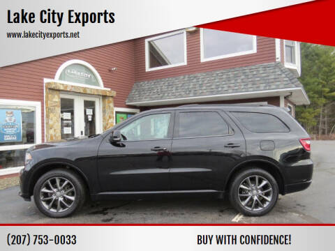 2017 Dodge Durango for sale at Lake City Exports in Auburn ME