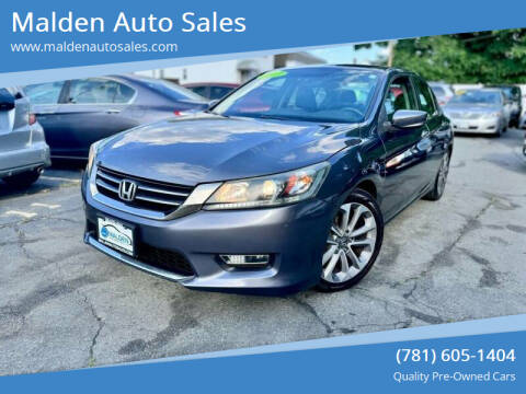 2013 Honda Accord for sale at Malden Auto Sales in Malden MA