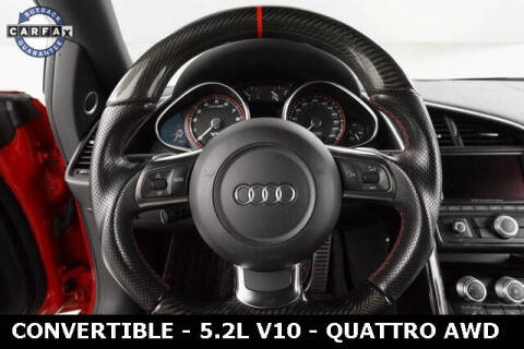 2011 Audi R8 5.2 quattro Spyder