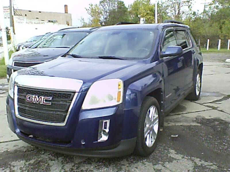 2010 GMC Terrain for sale at DONNIE ROCKET USED CARS in Detroit MI
