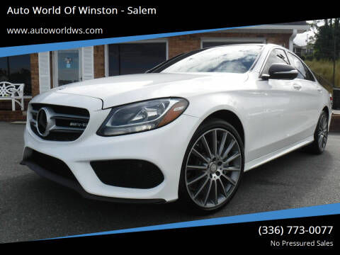 2015 Mercedes-Benz C-Class for sale at Auto World Of Winston - Salem in Winston Salem NC