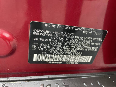 2013 Subaru Forester 2.5X Premium