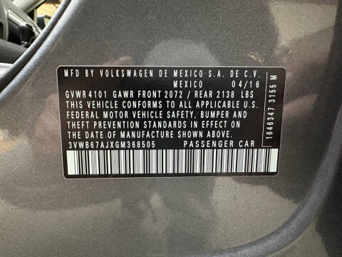 2016 Volkswagen Jetta 1.4T SE