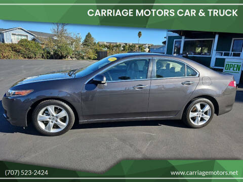 2010 Acura TSX for sale at Carriage Motors Car & Truck in Santa Rosa CA