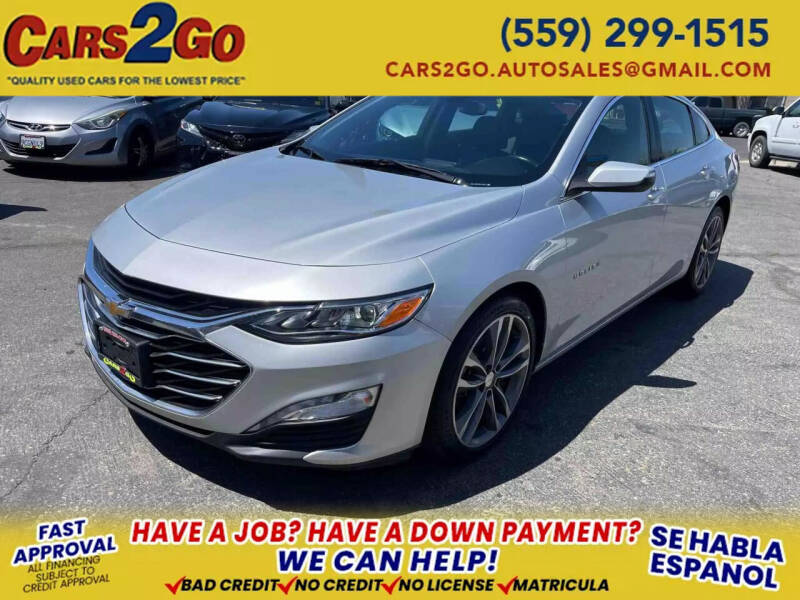 2020 Chevrolet Malibu for sale at Cars 2 Go in Clovis CA