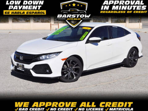 2018 Honda Civic for sale at BARSTOW AUTO SALES in Barstow CA