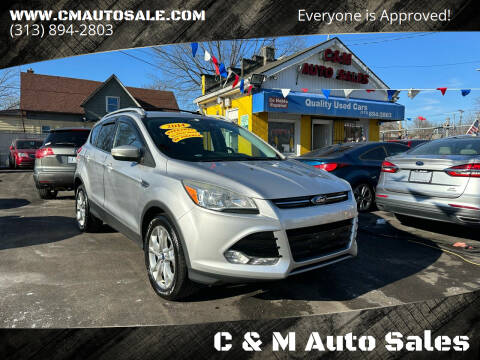 2014 Ford Escape for sale at C & M Auto Sales in Detroit MI