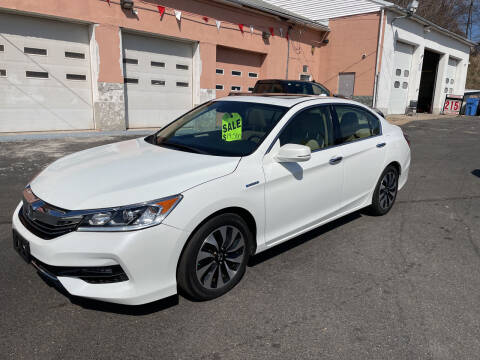 2017 Honda Accord Hybrid for sale at Broadway Auto Services in New Britain CT