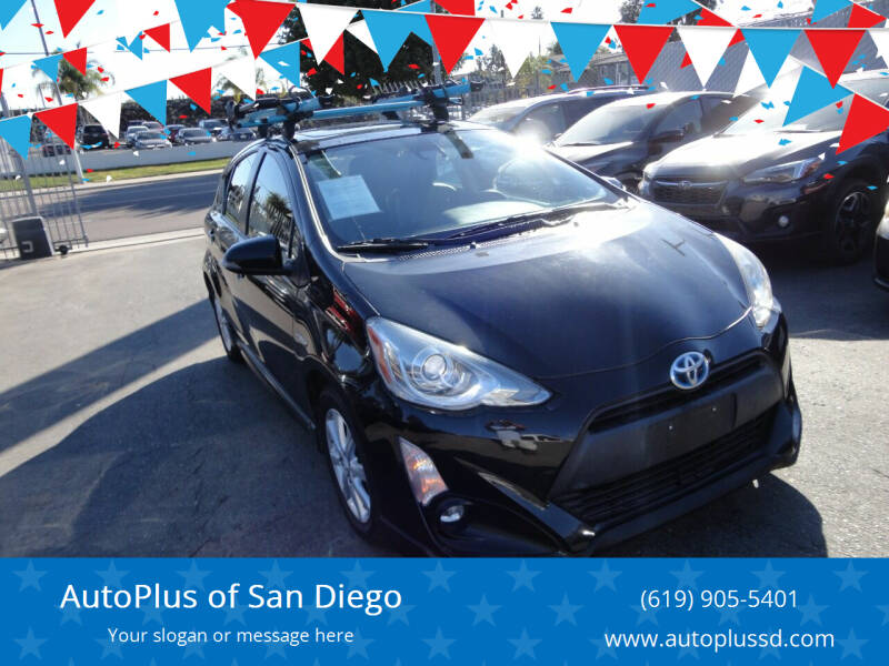 2017 Toyota Prius c for sale at AutoPlus of San Diego in Spring Valley CA