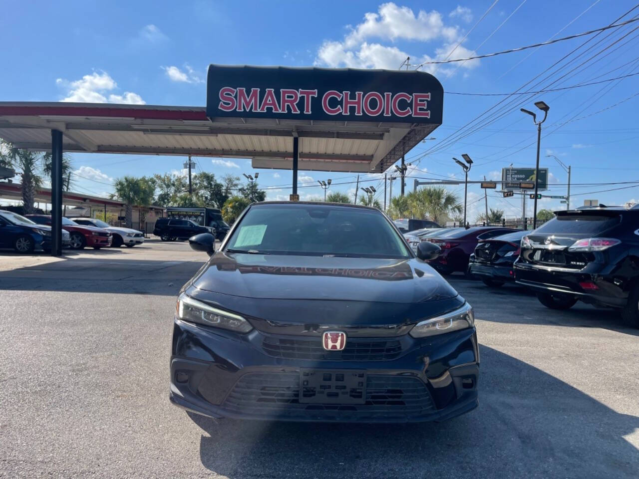 2022 Honda Civic for sale at SMART CHOICE AUTO in Pasadena, TX