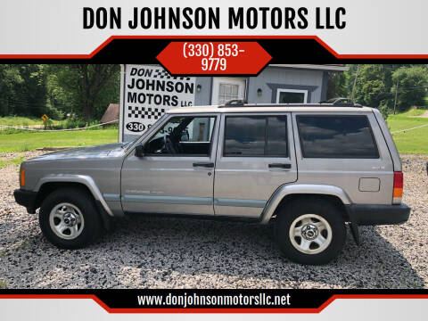 2001 Jeep Cherokee for sale at DON JOHNSON MOTORS LLC in Lisbon OH