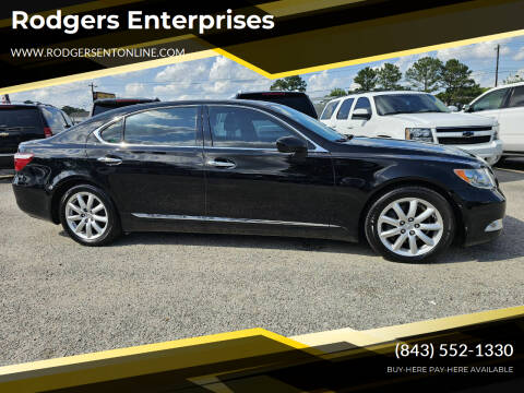 2007 Lexus LS 460 for sale at Rodgers Enterprises in North Charleston SC