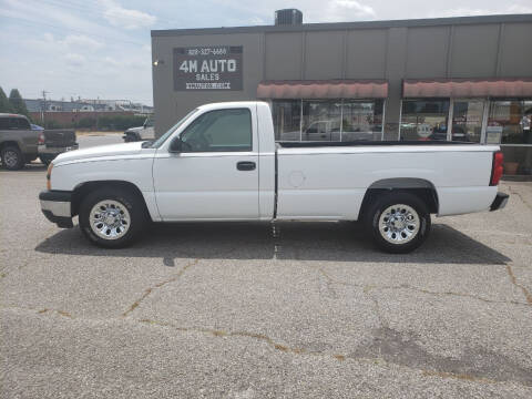 2006 Chevrolet Silverado 1500 for sale at 4M Auto Sales | 828-327-6688 | 4Mautos.com in Hickory NC