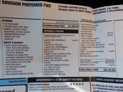 2022 Buick Envision Preferred