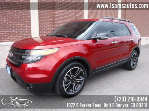 2013 Ford Explorer for sale at SAM'S AUTOMOTIVE in Denver CO