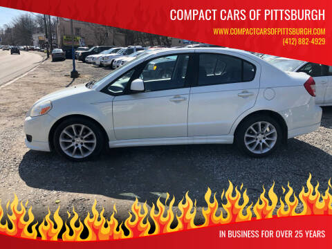 2008 Suzuki SX4 for sale at Compact Cars of Pittsburgh in Pittsburgh PA