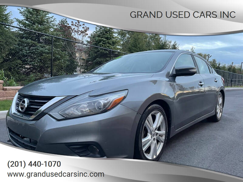 2016 Nissan Altima for sale at GRAND USED CARS  INC in Little Ferry NJ