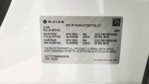 2025 Rivian R1T