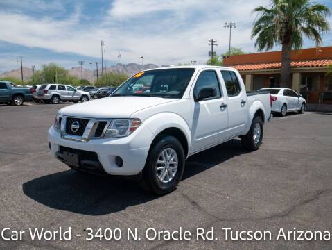 2016 Nissan Frontier for sale at CAR WORLD in Tucson AZ