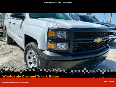 2015 Chevrolet Silverado 1500 for sale at Wholesale Car and Truck Sales in Plant City FL