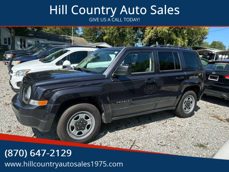 2016 Jeep Patriot for sale at Hill Country Auto Sales in Maynard AR