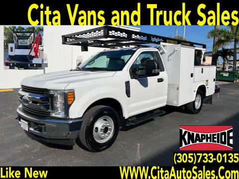 2017 FORD F350 SD DRW *UTILITY TRUCK**CRANE* for sale at Cita Auto Sales in Medley FL