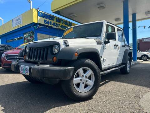 2007 Jeep Wrangler Unlimited for sale at Earnest Auto Sales in Roseburg OR