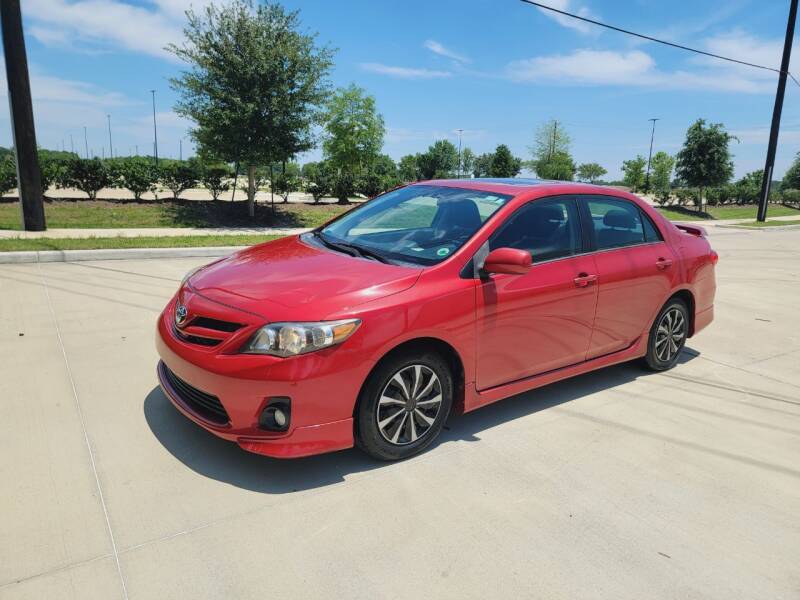 2013 Toyota Corolla for sale at MOTORSPORTS IMPORTS in Houston TX