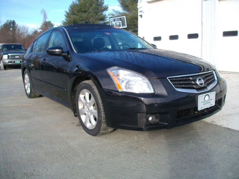 2008 Nissan Maxima for sale at Castleton Motors LLC in Castleton VT