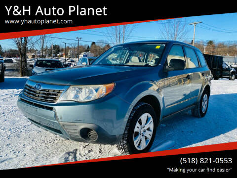 2010 Subaru Forester for sale at Y&H Auto Planet in Rensselaer NY