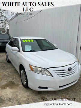 2008 Toyota Camry for sale at WHITE AUTO SALES LLC in Houma LA