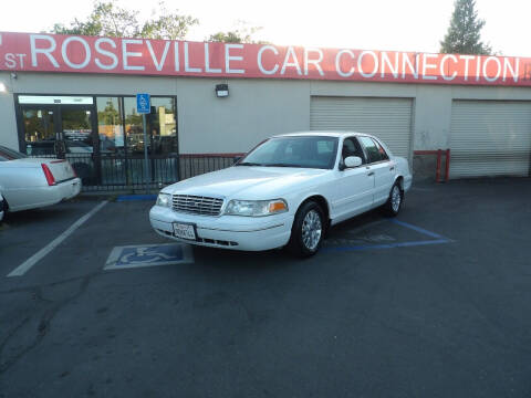 2003 Ford Crown Victoria for sale at ROSEVILLE CAR CONNECTION in Roseville CA