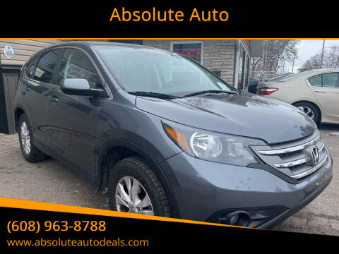 2013 Honda CR-V for sale at Absolute Auto in Baraboo WI