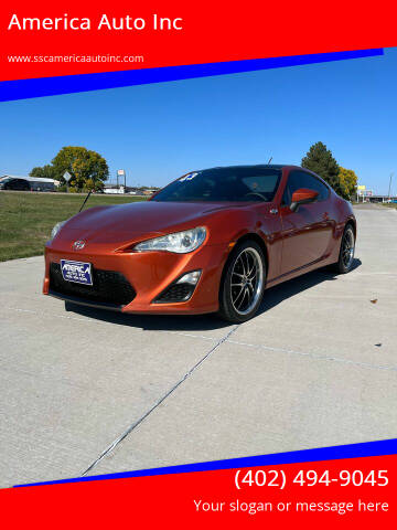 2013 Scion FR-S for sale at America Auto Inc in South Sioux City NE
