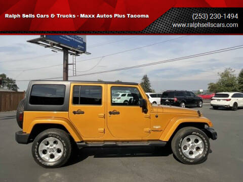 2014 Jeep Wrangler Unlimited for sale at Ralph Sells Cars & Trucks - Maxx Autos Plus Tacoma in Tacoma WA