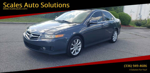 2007 Acura TSX for sale at Scales Auto Solutions in Madison NC
