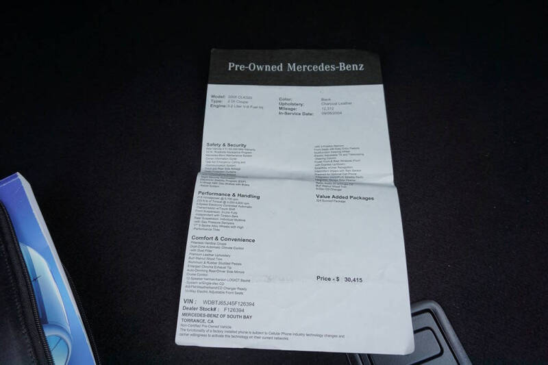 2005 Mercedes-Benz CLK CLK 320