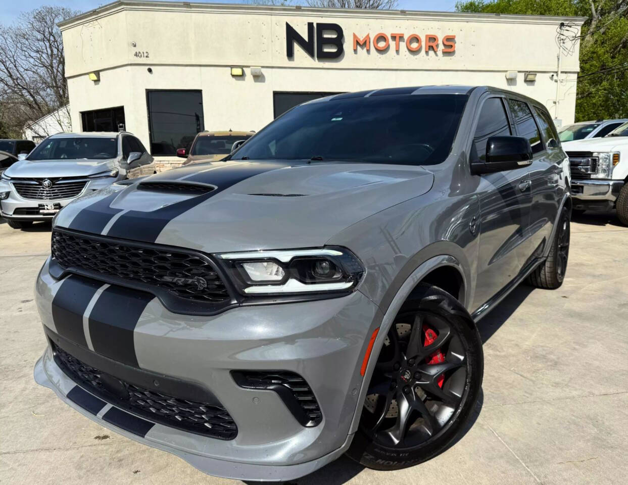 Gray 2021 Dodge Durango SRT Hellcat AWD SRT Hellcat 4dr SUV 1