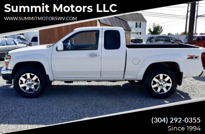 2012 Chevrolet Colorado for sale at Summit Motors LLC in Morgantown WV