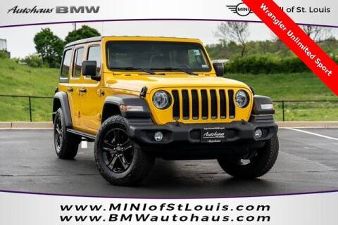 2021 Jeep Wrangler Unlimited for sale at Autohaus Group of St. Louis MO - 40 Sunnen Drive Lot in Saint Louis MO