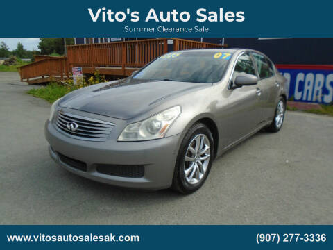 2007 Infiniti G35 for sale at Vito's Auto Sales in Anchorage AK