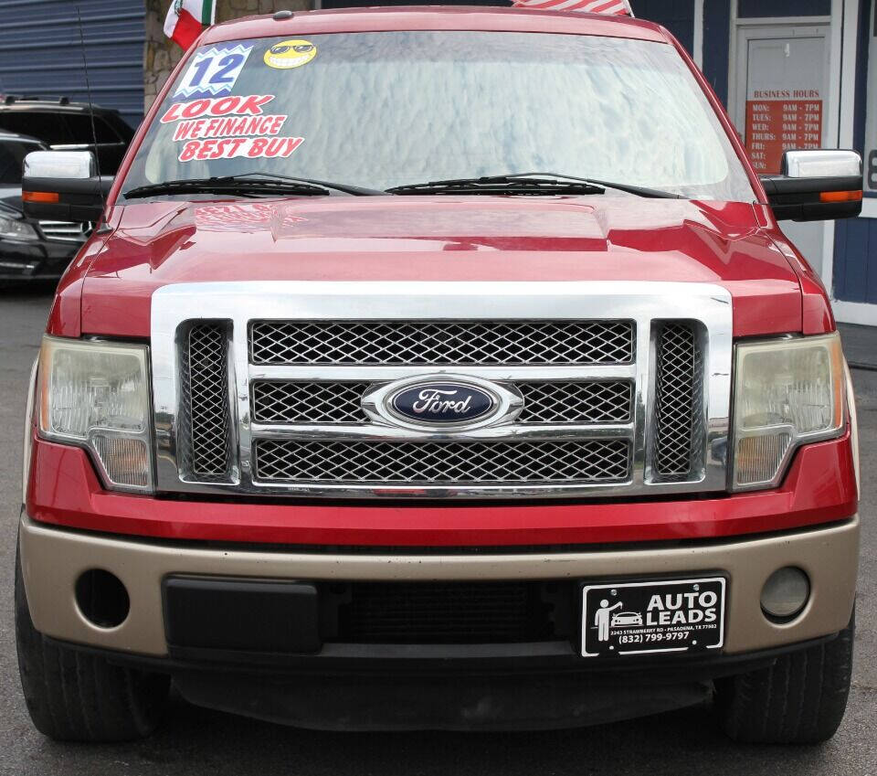 2012 Ford F-150 for sale at AUTO LEADS in Pasadena, TX