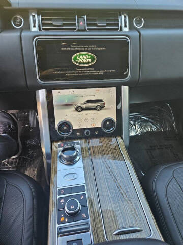 2018 Land Rover Range Rover Supercharged