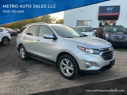 2018 Chevrolet Equinox for sale at METRO AUTO SALES LLC in Lino Lakes MN