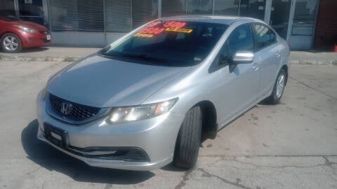 2015 Honda Civic for sale at VEST AUTO SALES in Kansas City MO