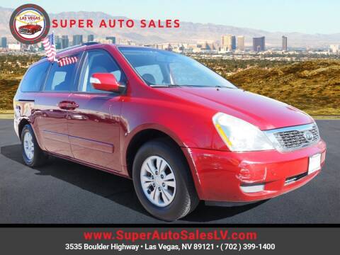 2011 Kia Sedona for sale at Super Auto Sales in Las Vegas NV
