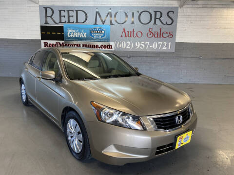 2008 Honda Accord for sale at REED MOTORS LLC in Phoenix AZ